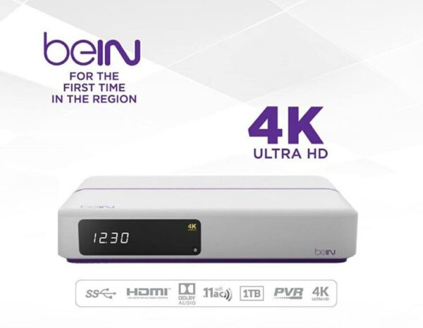 BEIN SPORTS 4K QHD Receiver With 1 Year Subscription