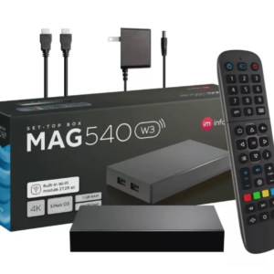 MAGBOX 540 LINUX 4K QHD DUAL WIFI 5G TV Box